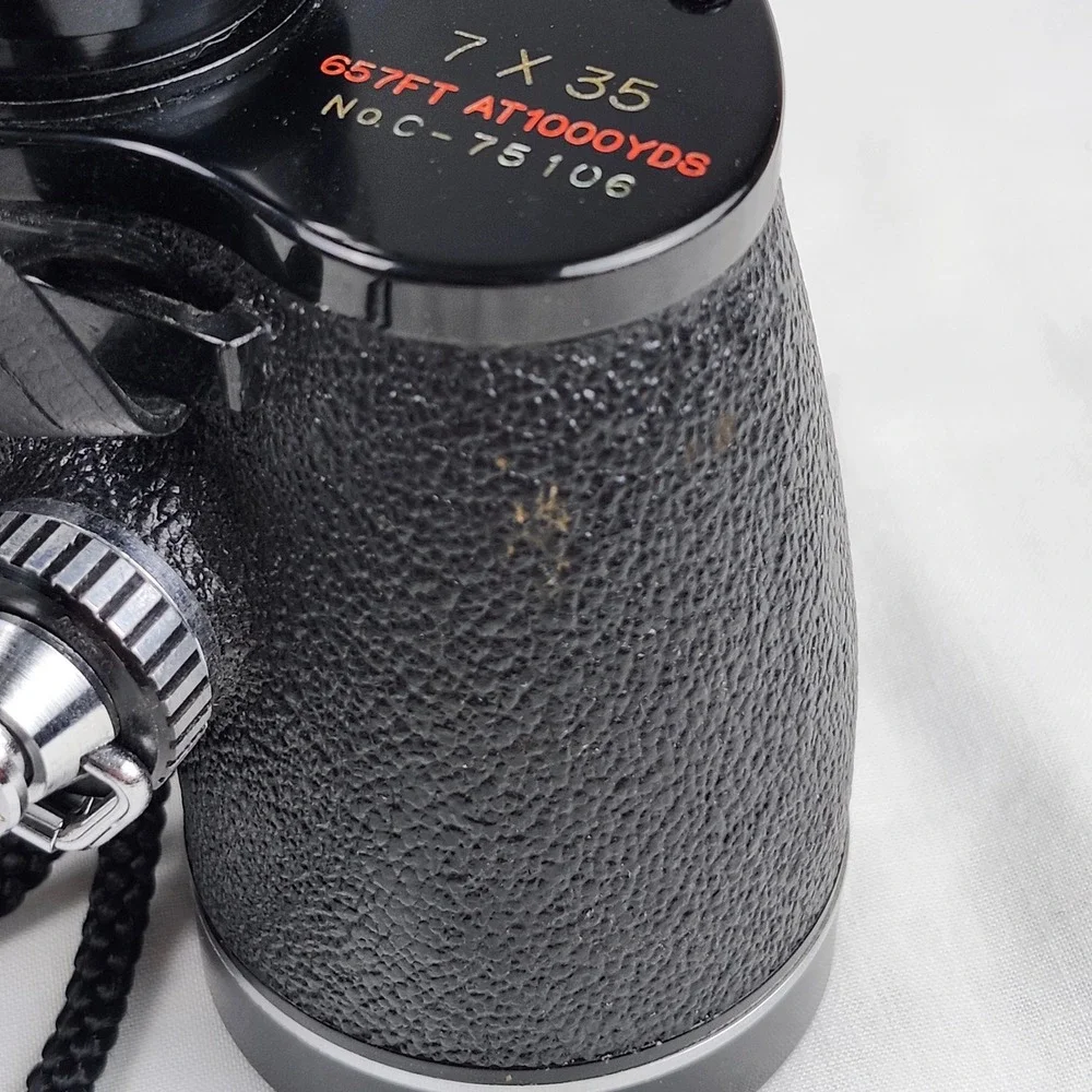 Rare Vintage Sears 6287 Super Wide Angle 7x35 Binoculars 12.5 BaK-4 JB146 Japan
